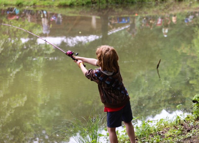 Nearly 1,000 participate in Fort Knox Kids Fishing Derby at Camp Carlson