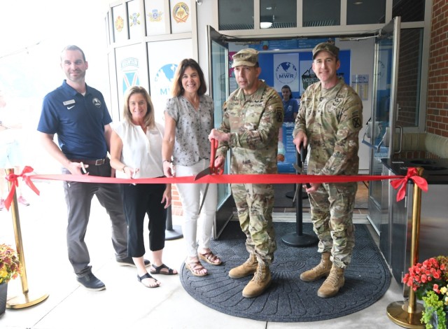 Fort Drum celebrates opening of Mountain Peak Ice Cream, the sweetest destination on post