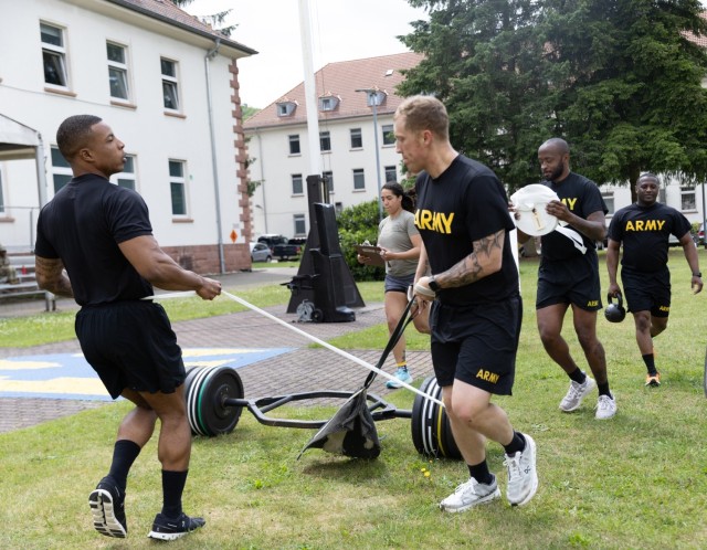 21st TSC Sustainment Week 2025 Senior Leader Team Building Challenge
