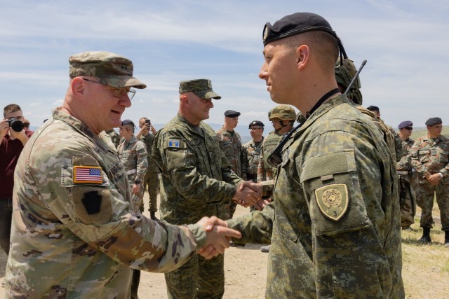 IR25 Live-fire exercise in the Republic of North Macedonia