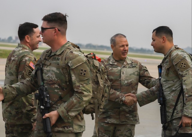 New U.S. Army Korea Rotational Force arrives on peninsula