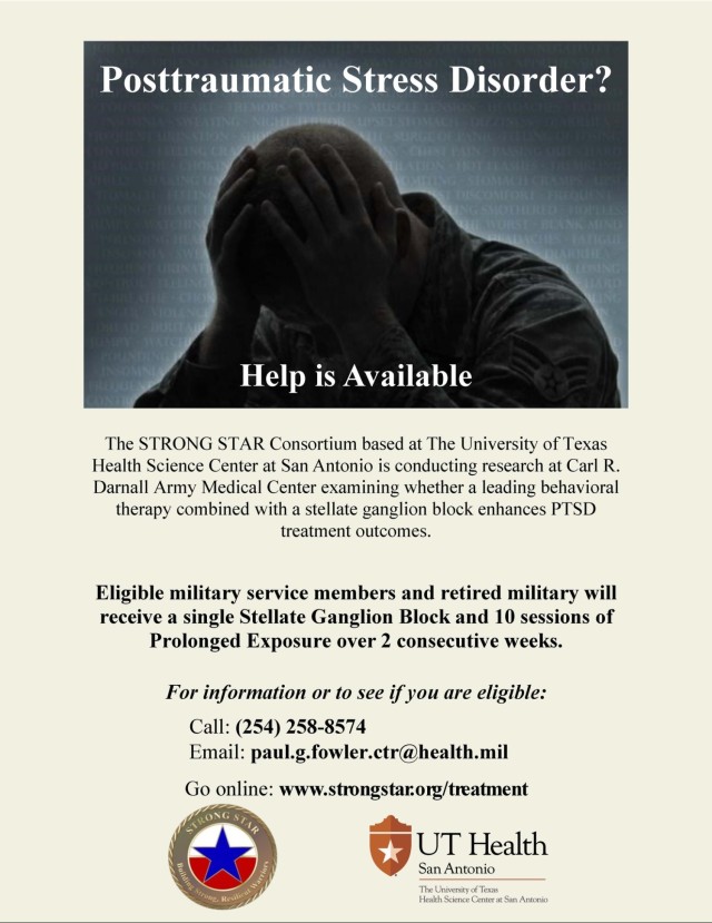 CRDAMC, STRONG STAR Consortium lead the fight against combat-related PTSD
