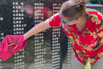 Joint Cleanup at Okinawa Peace Park