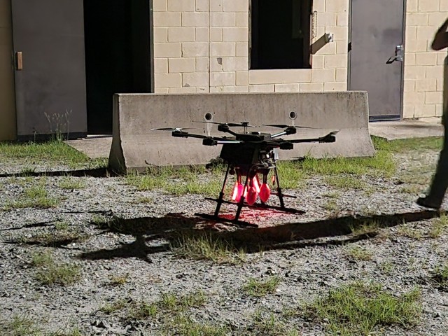 FT BENNING, GA - A technology demonstration here in late April and early May showed that Soldiers operating lethal assault drones were able to more rapidly perform precision strikes against enemy threats using technology developed by U.S. Army...