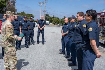 Presidio of Monterey fire department recognized for community response