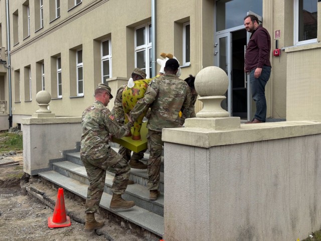 Fighting Goats enlist at USAG Poland