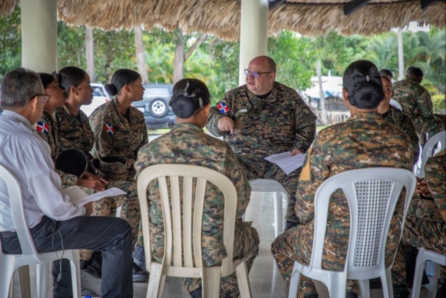 Army South chaplain directorate lead traumatic event management training following Jet Set nightclub roof collapse