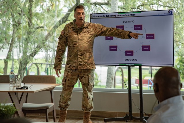 Army South chaplain directorate lead traumatic event management training following Jet Set nightclub roof collapse