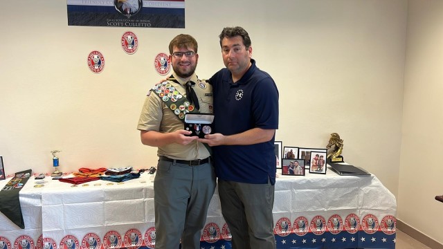 Darby Military Community Honors Anthony Scott Culletto at Eagle Scout Court of Honor