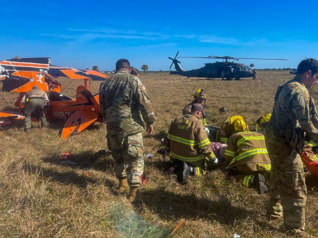C.co 4-3 AHB Rescue Civilian Pilot