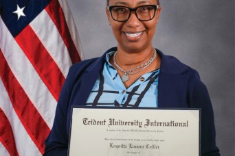 From Soldier to Scholar: Dr. Collier earns PhD