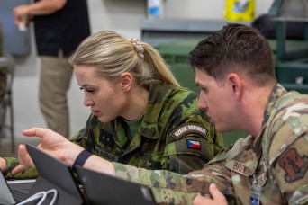 Texas, Nebraska Guard Train With Czechia Against Cyber Threats