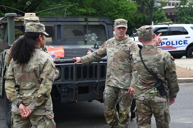 More than 800 National Guard members were activated in support of the 250th Army Birthday Festival and Parade in Washington, DC, on June 14, 2025. The Guard members, from the District of Columbia, Mississippi, West Virginia and Pennsylvania...