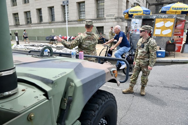More than 800 National Guard members were activated in support of the 250th Army Birthday Festival and Parade in Washington, DC, on June 14, 2025. The Guard members, from the District of Columbia, Mississippi, West Virginia and Pennsylvania...