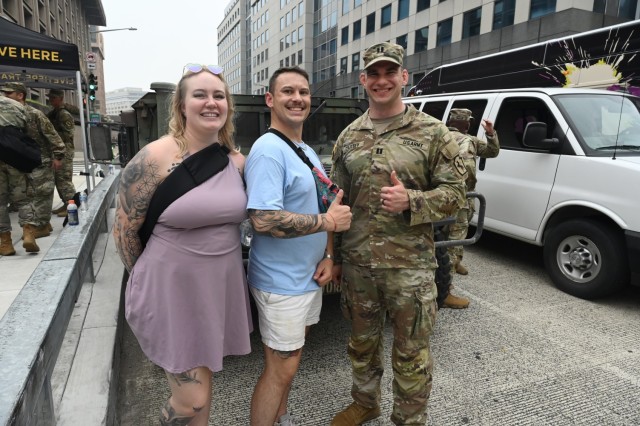 More than 800 National Guard members were activated in support of the 250th Army Birthday Festival and Parade in Washington, DC, on June 14, 2025. The Guard members, from the District of Columbia, Mississippi, West Virginia and Pennsylvania...
