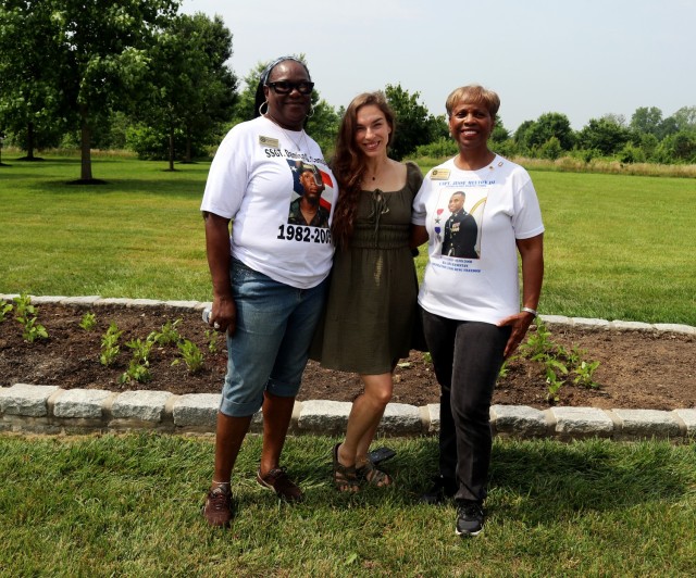 Gold Star Family members pose
