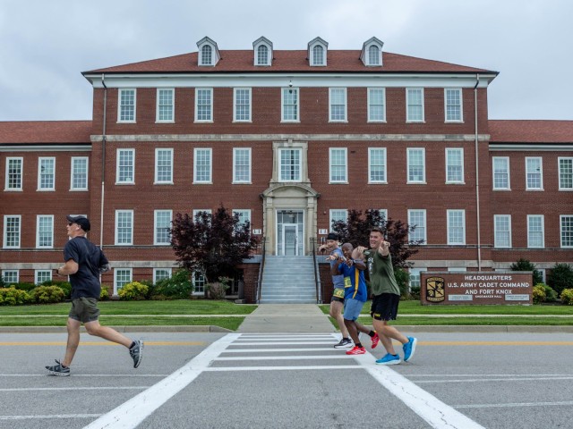 More than 300 individuals participate in the Army Birthday Bash 8K at Fort Knox, Kentucky June 14, 2025. Hosted by the Fort Knox Directorate of Family and Morale, Welfare and Recreation as part of the 2025 Fort Knox Race Series, the run also...