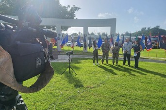 Fort Buchanan Celebrates 250th Army Birthday with Live TV Show Transmission from the Installation