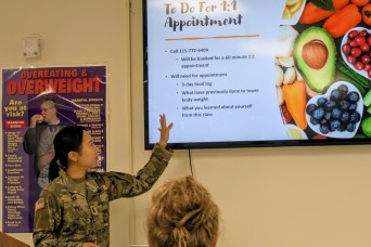 Fort Drum spouses take a wellness tour with Army Volunteer Corps