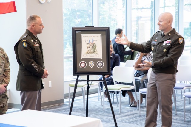 The Army 250th Birthday and Flag Day were celebrated in advance of June 14 at INSCOM, Ft. Belvoir on, 2025. (U.S. Army, INSCOM)