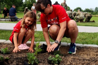 Black-eyed Susan flower planting commemorates the Army’s 250th birthday