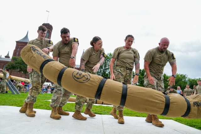The U.S. Army Reserve joined thousands of Soldiers in Washington, D.C., to mark the Army’s 250th birthday with a series of historic events including a fitness challenge, an Army Festival with various military equipment on display, a Grand...