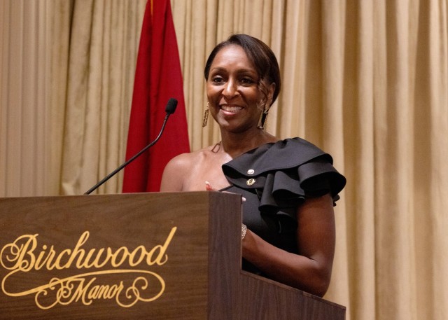 Erica Jeffries Purdo, civilian aide to the Secretary of the Army