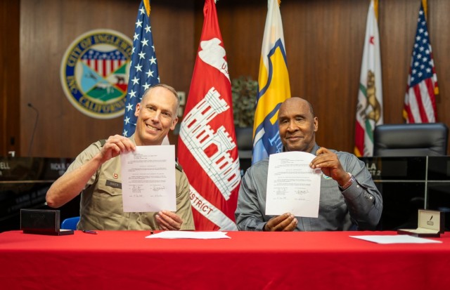 USACE, City of Inglewood solidify water infrastructure partnership with Section 219 agreement