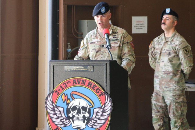 Regulators host change of command