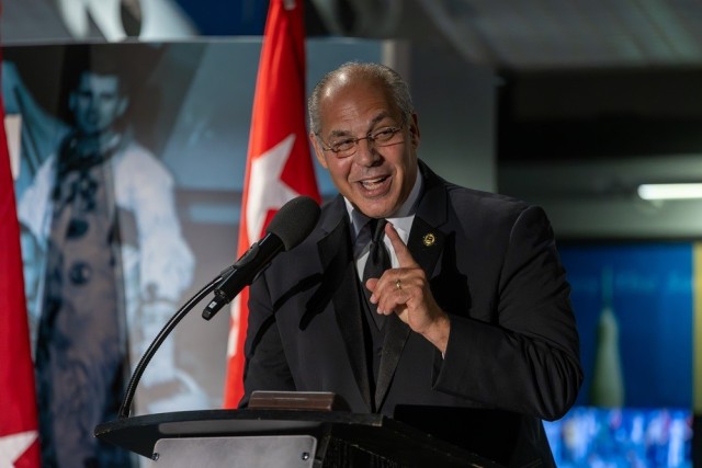 Retired Gen. Gus Perna, former commander of Army Materiel Command, headlines the Association of the U.S. Army’s 250th Army Birthday Ball on Saturday in the Davidson Center at the U.S. Space & Rocket Center.