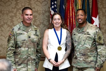 Fort Jackson added a new member to an elite group ‘who’s who’ when Staff Sgt. Timothy Kay was included in the post’s hall of fame.
“Today we have a dist...