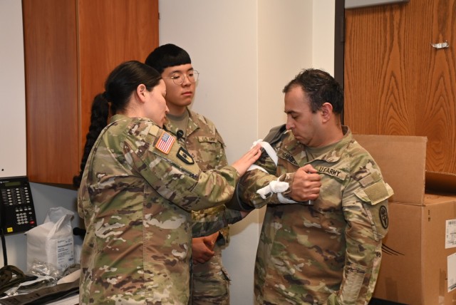 Keller Soldiers participated in scenarios focused on tactical combat casualty care including instructional didactics and hands-on training to increase medical knowledge.