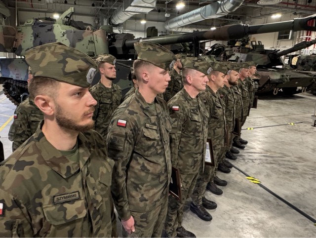 AFSBn-Poland changes leadership at the Army’s newest, most modern APS worksite