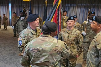 Belgium-based U.S. Army battalion changes commanders