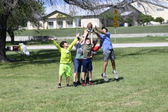 ‘God’s Glory’:   Children learn about faith through Chapel Sports Camp at Fort Hood