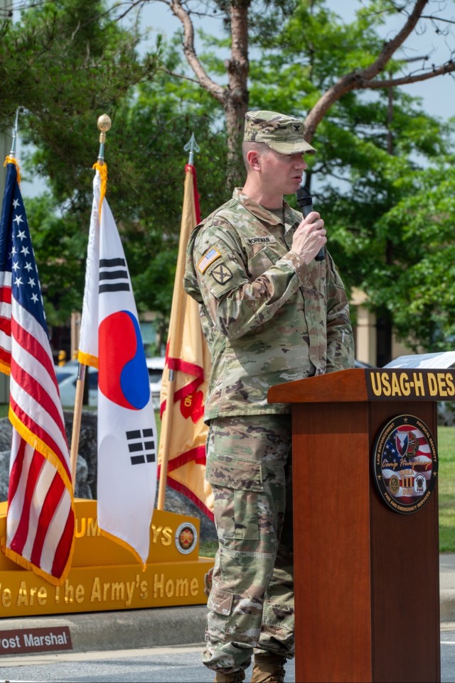 Col. Workman Speech