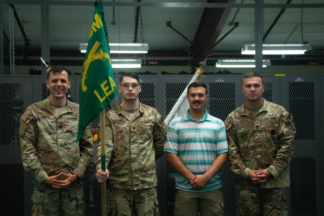 CASCOM Law Enforcement Activity Honored with Army Safety Excellence Streamer