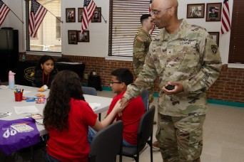 At White Sands Missile Range, local middle school students participated in the Gains in the Education of Mathematics and Science or the GEMS program, le...
