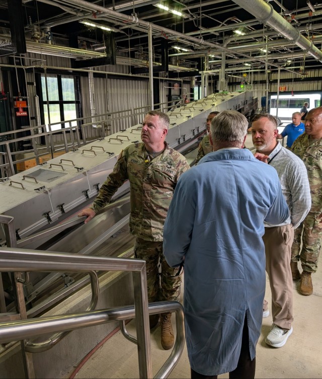LTG Mohan visits Holston, Radford ammunition plants