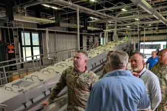 LTG Mohan visits Holston, Radford ammunition plants