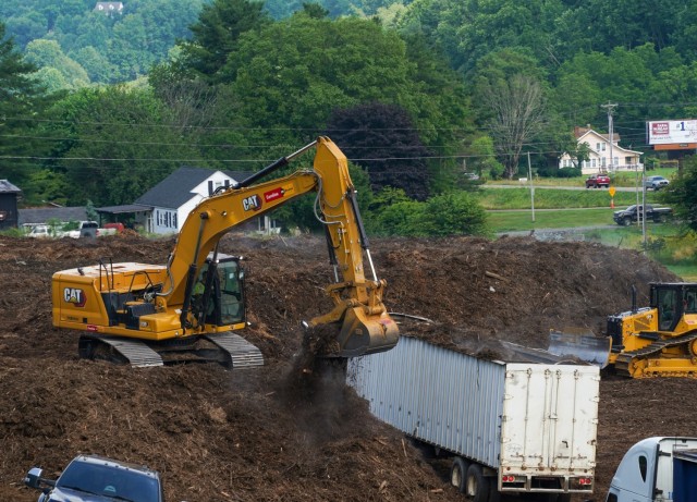 Waterway debris cleanup in Watauga County as part of Hurricane Helene relief efforts
