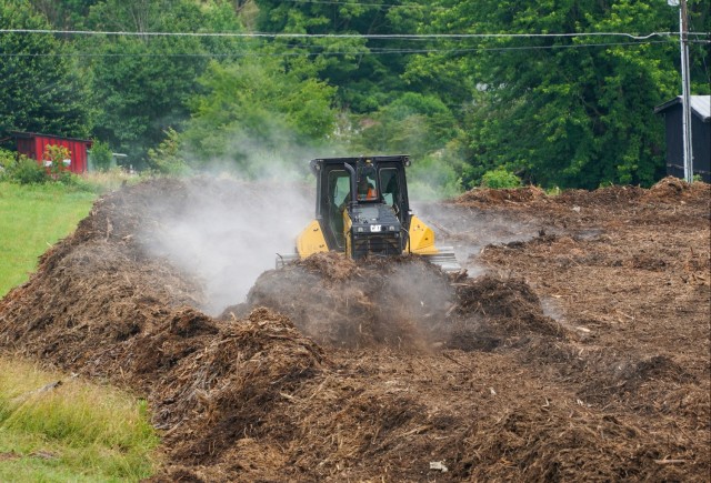 Waterway debris cleanup in Watauga County as part of Hurricane Helene relief efforts