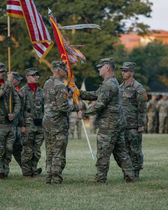 75th FAB Change of Command/Responsibility Ceremony