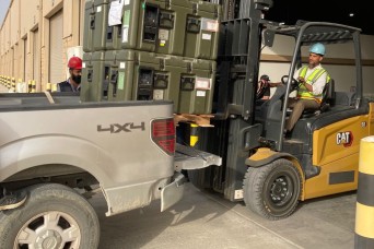 Army MEDLOG enables readiness during rapid deployment exercise in Kuwait
