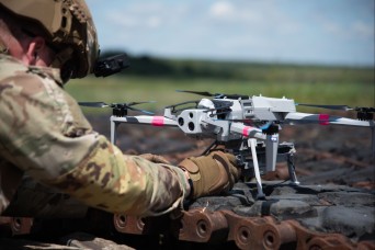 Soldiers test sUAS-borne live-fire grenade drops