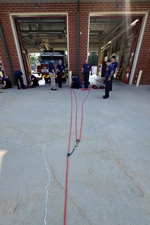 Seventeen firefighters from Fort Detrick, Letterkenny Army Depot, Camp David, and Frederick County underwent rigorous, hands-on and classroom instruction.