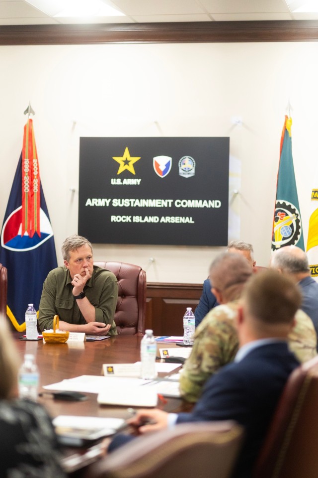 Secretary of the Army visits Rock Island Arsenal