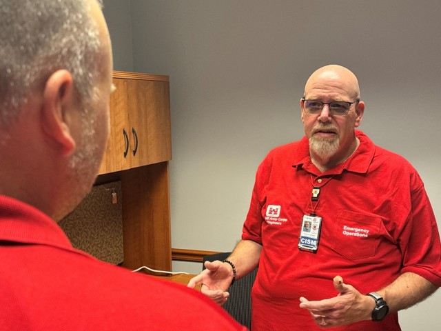 Peer supporter provides care for the caretakers of Hurricane Helene relief efforts