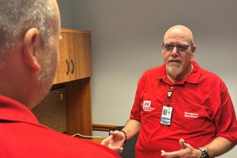 Peer supporter provides care for the caretakers of Hurricane Helene relief efforts