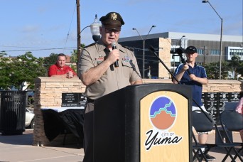 Yuma Proving Ground commander keynotes local Independence Day celebration, Soldiers recognized